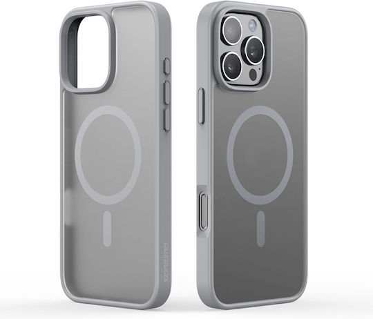 Dux Ducis Umschlag Rückseite Silikon / Kunststoff Gray (iPhone 17 Pro / iPhone 16 Pro)