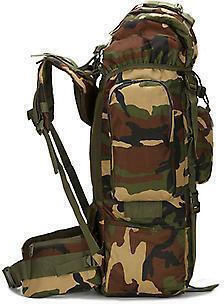 Mcan Στρατιωτικό Σακίδιο Πλάτης Woodland 70lt