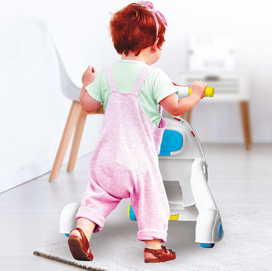 Baby Clementoni My First Walker 2 in 1 for 9+ Months with Sounds Red