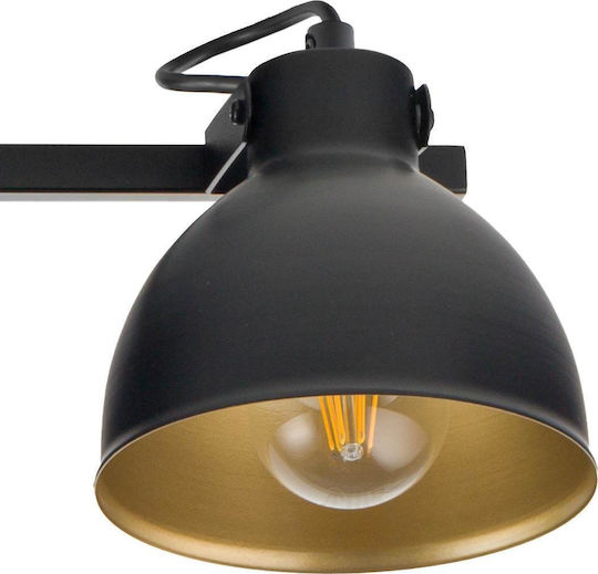 Sigma Lumină Monos Spot cu Soclu E27 în Culoare Negru
