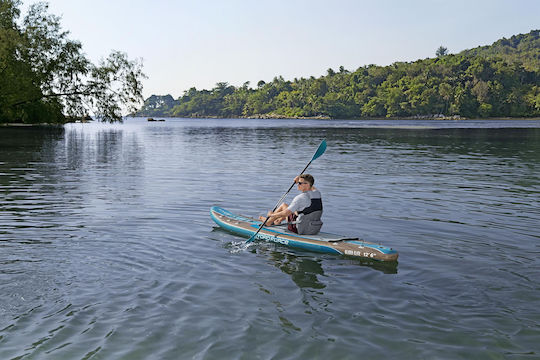 Bestway Inflatable SUP Board / Kayak with Length 3.81m Turquoise