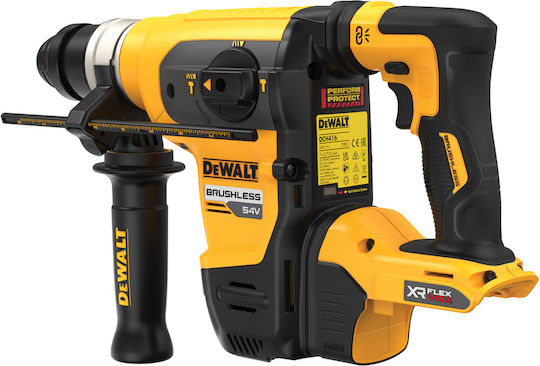 DEWALT Κρουστικό Σκαπτικό Πιστολέτο Μπαταρίας 54V Solo με Υποδοχή SDS Plus DCH416NT