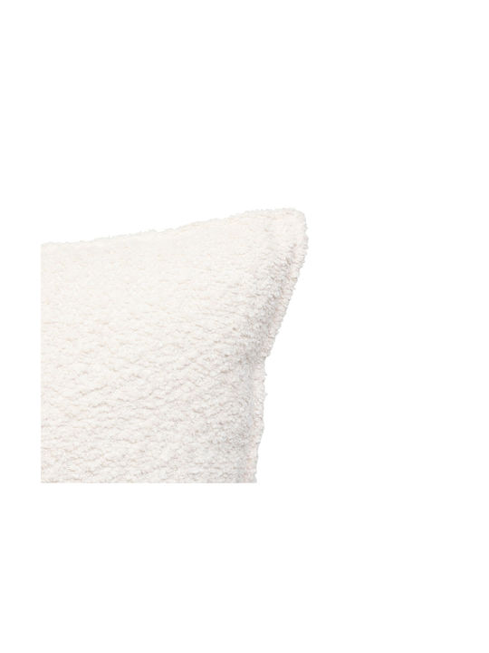 Atmosphera Sofa Cushion Saona Velvet Ivory 204403a 45x45cm