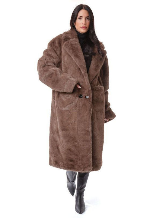 Women's Short Fur Brown