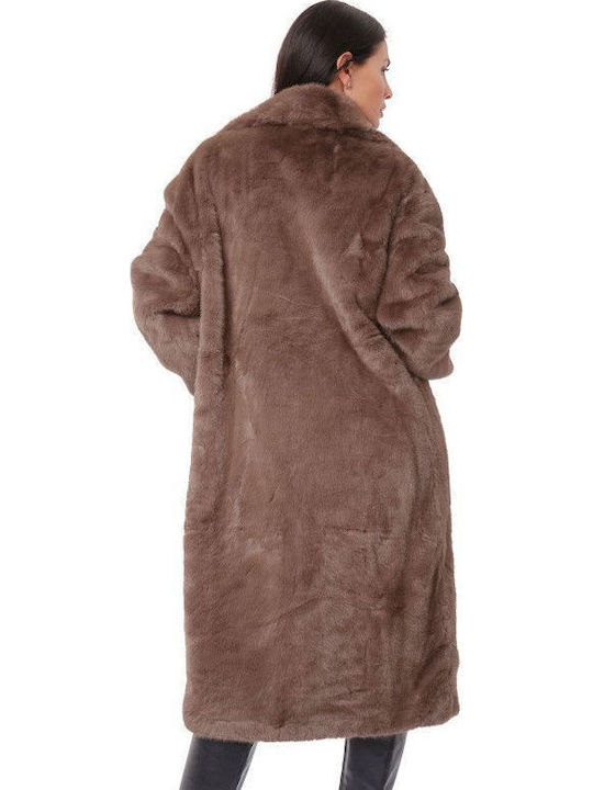 Women's Short Fur Brown