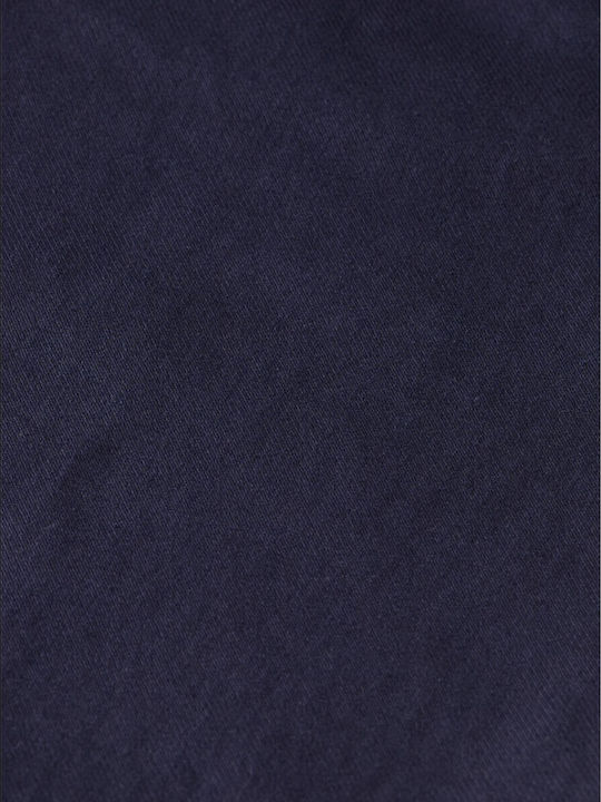 Mott Παντελόνι Chino Ελαστικό σε Κανονική Εφαρμογή Midnight Blue