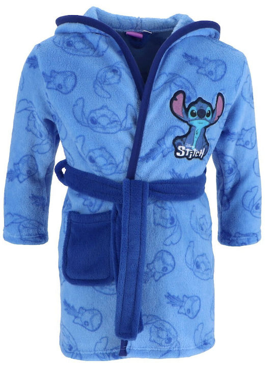 Disney Kinder Bademantel Winter Fleece Coral, Μπλε