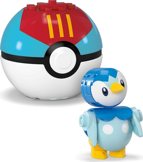 Mega Bloks Miniaturspielzeug Mega Pokemon Pokeball Pokemon für 6+ Jahre Jahre