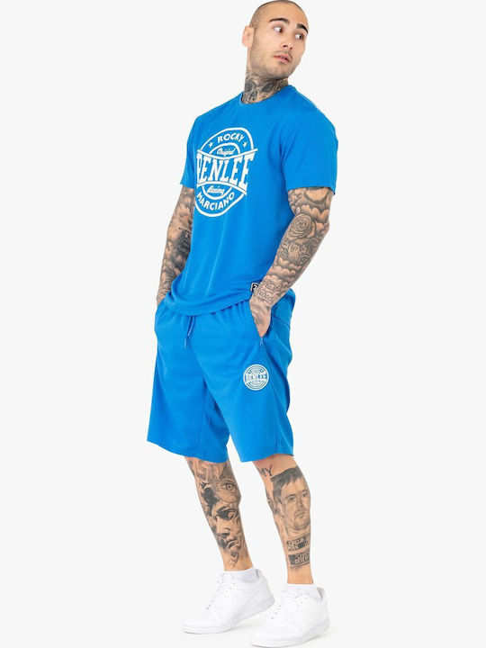 Athletic T-shirt Blue/white