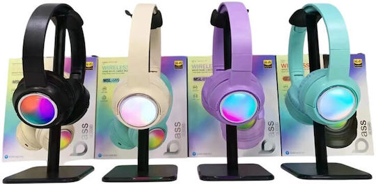 MSL-915 Bluetooth Wireless On Ear Headphones Light Blue