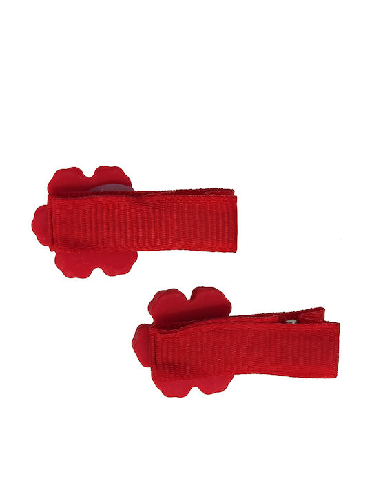 Gift-Me Set de Agrafe pentru Copii cu Cu clemă în Culoarea Roșu