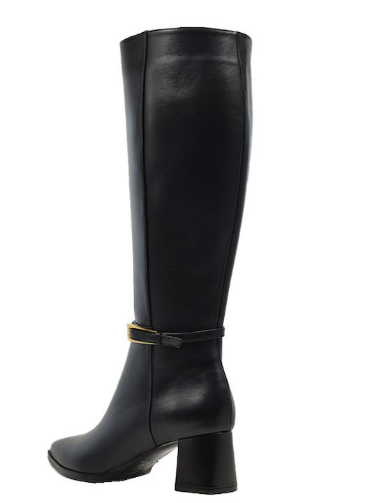 Leather Women's Boots Black