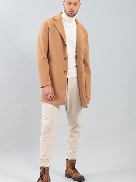 Biagi Men's Coat Camel