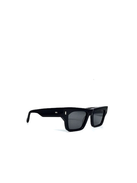 Gast Luce Sunglasses with Black Plastic Frame and Gray Lens UC01