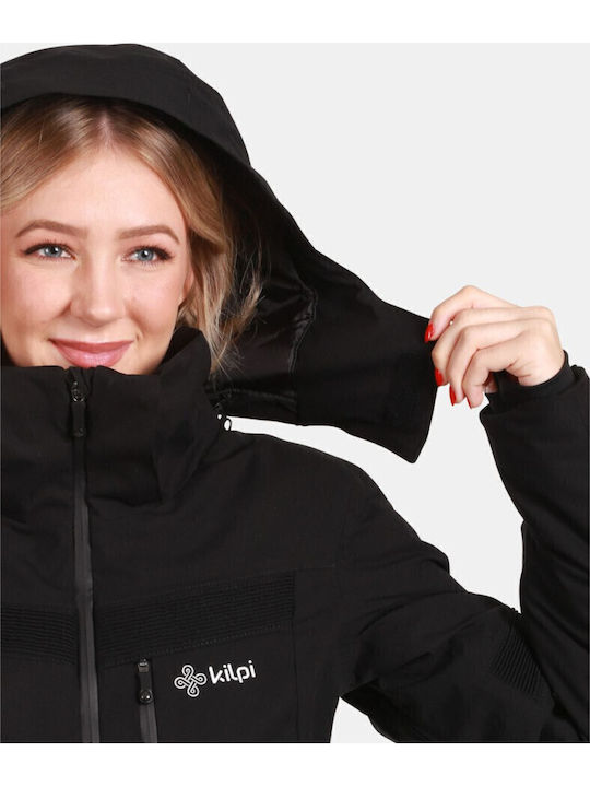 Kilpi WL0106KI-BLK Γυναικείο Μπουφάν για Σκι & Snowboard Μαύρο
