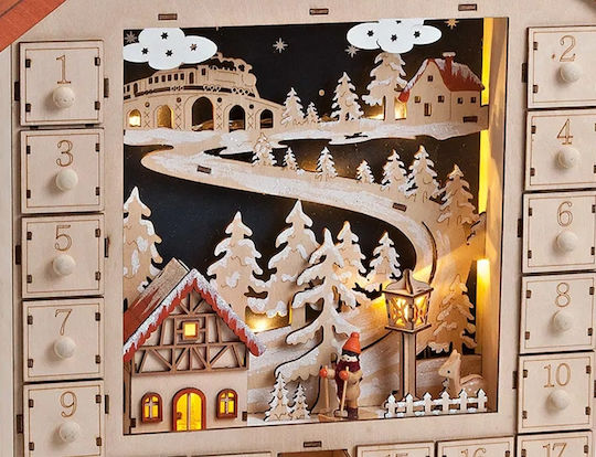 Advent Calendar DIY Ξύλινο