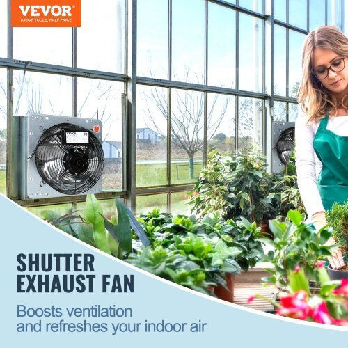 Vevor De perete Ventilator de Baie 305mm Argintiu