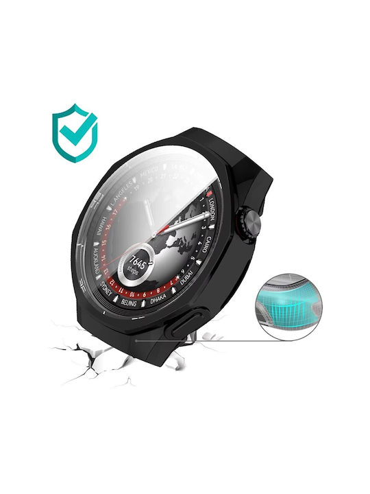 Best Accessories 2 In 1 Protective Case Silver Huawei Watch Gt5 Pro 46mm