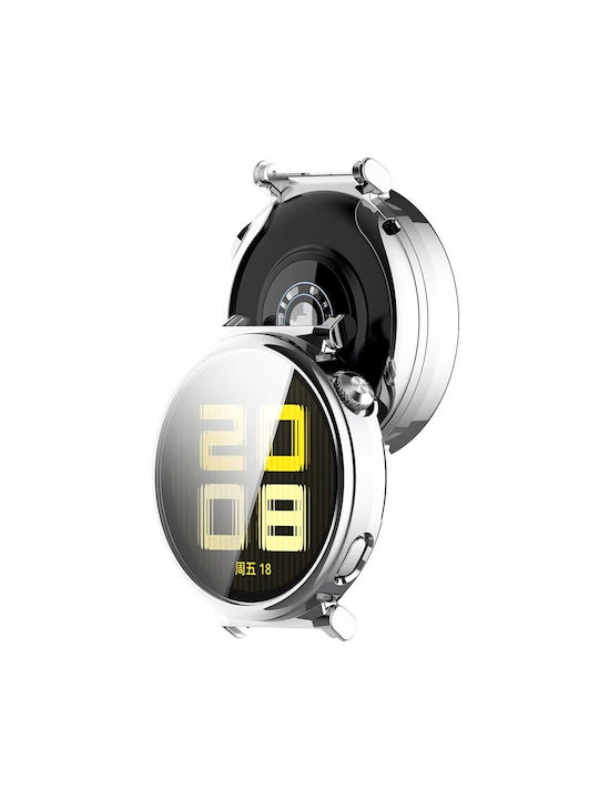 Beste Zubehör 2-in-1 Schutzhülle Silber Huawei Watch GT5 Pro 42mm