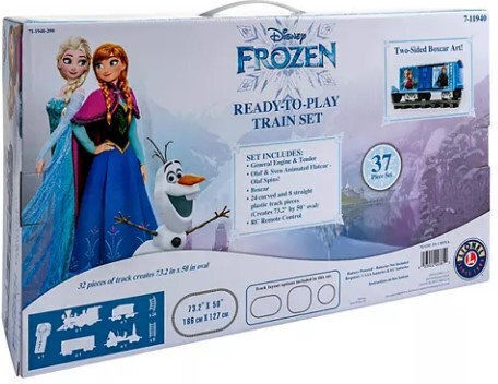 Disney Magic Frozen Σετ με Τρενάκι με Ήχο και Φως για 3+ Ετών