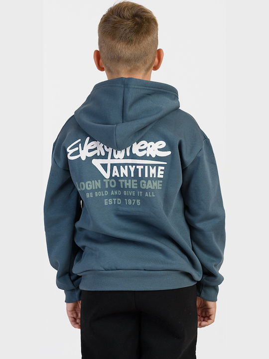 Kinder-Sweatshirt mit Kapuze und Taschen Indian