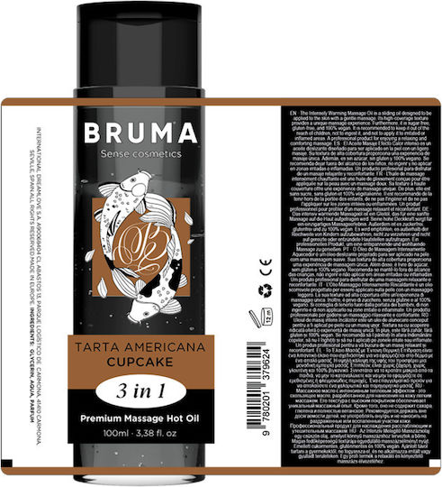 Bruma Premium Massage Hot Oil Ulei de Masaj 100ml