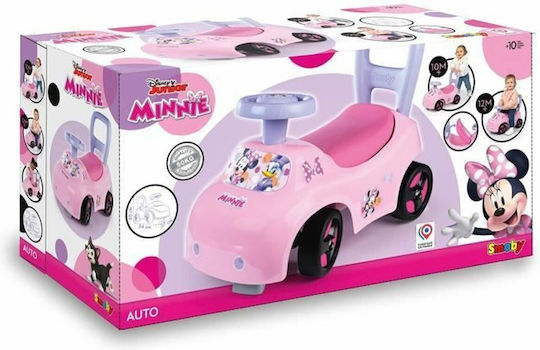 Smoby Minnie Αυτοκινητάκι Ride On για 10+ μηνών Ροζ