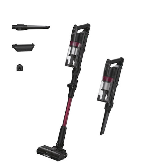 Hoover Hf1p10hx Επαναφορτιζόμενη Σκούπα 2 σε 1 Stick & Χειρός 14.4V Φουξ/Μαύρη