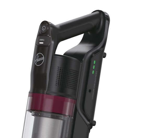 Hoover Hf1p10hx Επαναφορτιζόμενη Σκούπα 2 σε 1 Stick & Χειρός 14.4V Φουξ/Μαύρη