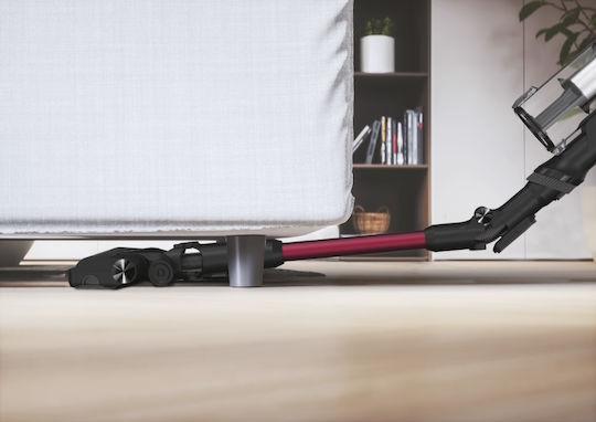 Hoover Hf1p10hx Επαναφορτιζόμενη Σκούπα 2 σε 1 Stick & Χειρός 14.4V Φουξ/Μαύρη