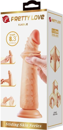 Pretty Love Ρεαλιστικός Δονητής 21cm Flesh