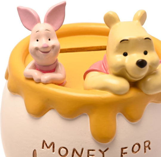 Winnie 'money For Hunny' Детски Копилка Керамичен Многоцветен 13см