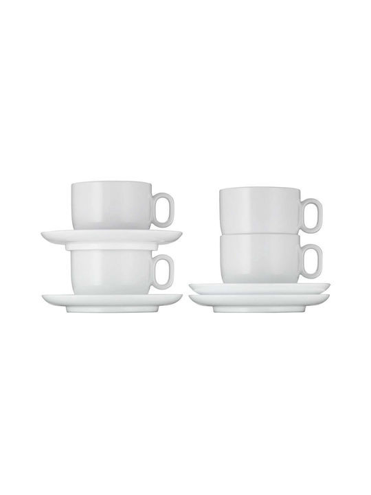 WMF Комплект чаши Cappuccino от Порцелан Бели 160мл 2бр