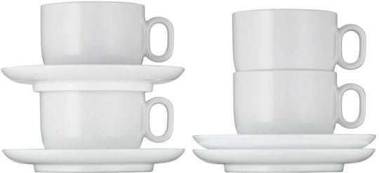 WMF Σετ Φλιτζάνια Cappuccino από Πορσελάνη Λευκά 160ml 2τμχ 4000530735027