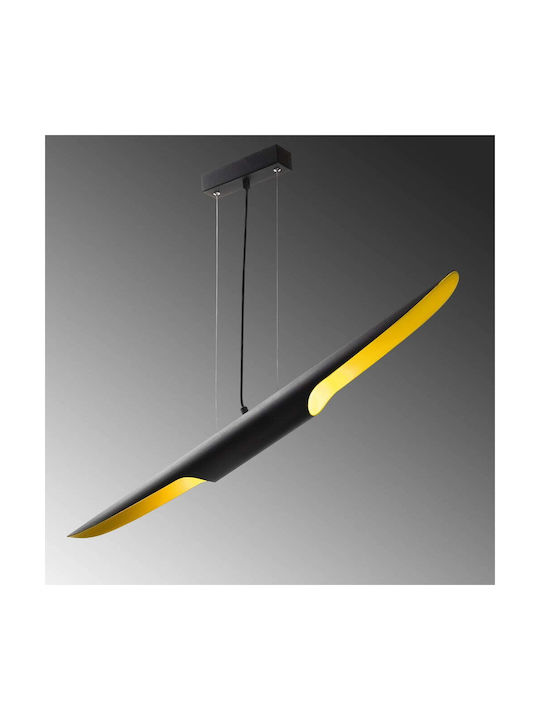 Opviq Efsun Pendant Light Black 100x8x104cm