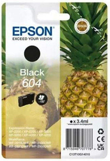 Epson 604 Original Pack of 10 InkJet Printer Inks Black