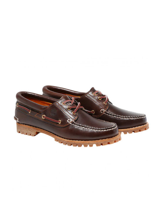 Women's Boat Shoes in Brown Color