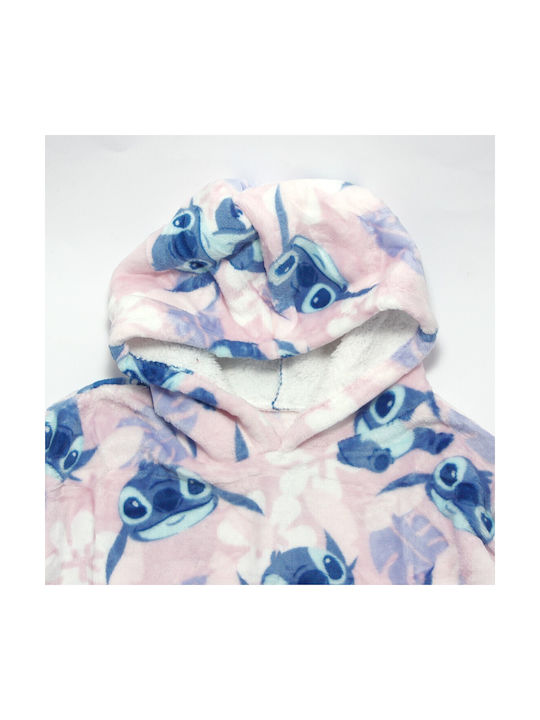 Disney Blanket Fleece Lilo And Stitch Light pink 60x75cm