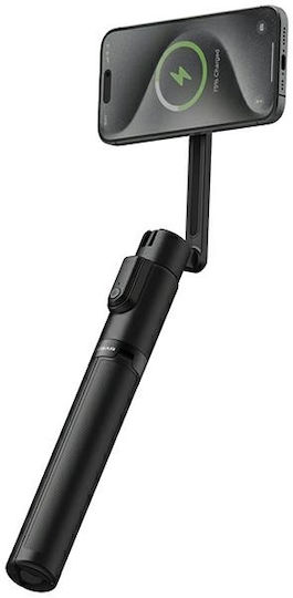 Energea Magear Magpod Selfie Stick Τρίποδο Κινητού Bluetooth Μαύρο