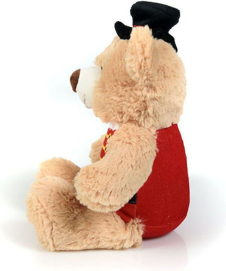 Fun World Plush Bear Christmas with Nutcracker Costume 22 cm