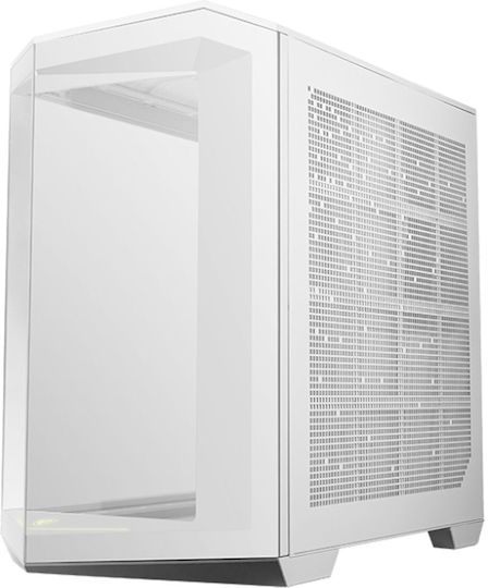 MSI MAG PANO 100R PZ Gaming Middle Tower Carcasă Calculator cu Iluminare RGB Alb