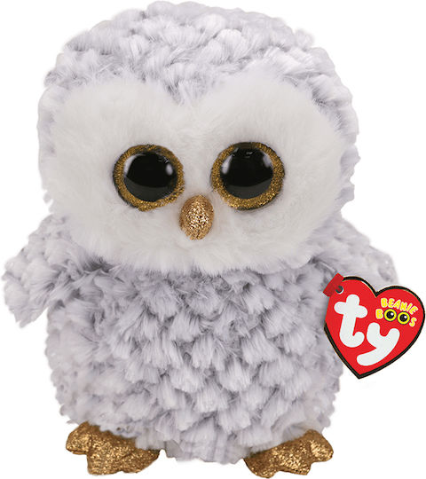 TY Jucărie De Plus Boos Owlette Bufniță Albă Mare Pentru 3+ Ani 23 Cm