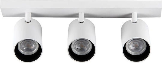 Yeelight Dreifach Spot mit Fassung GU10 in Weiß Farbe