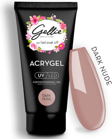 Gellie Nail Acrygel Dark Nude 60ml