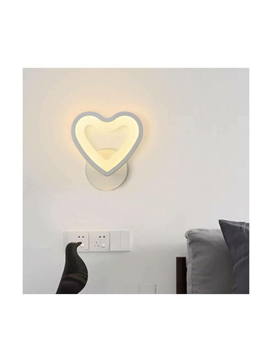 Universo Illuminazione Leuchte Wand LED Weiß 16x16cm Universo Illuminazione Leuchte Wand LED Weiß 16x16cm