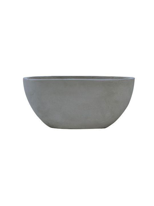 Woodwell Topf Beton Cement Grey 76x34x32cm.