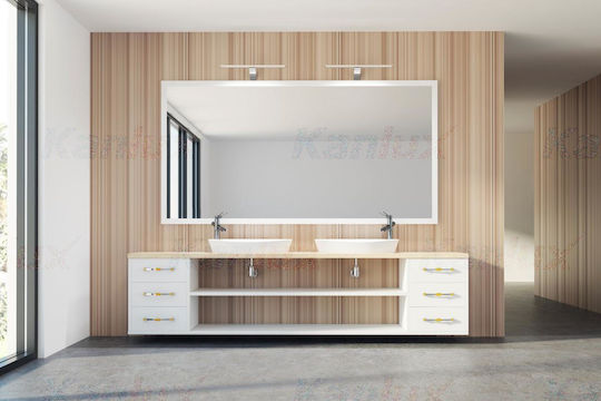 Kanlux Astim Lumină De baie LED Argintiu 40cm