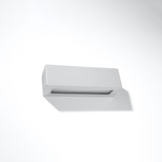 Sollux Vega Lamp Wall Gray 32x20x15cm