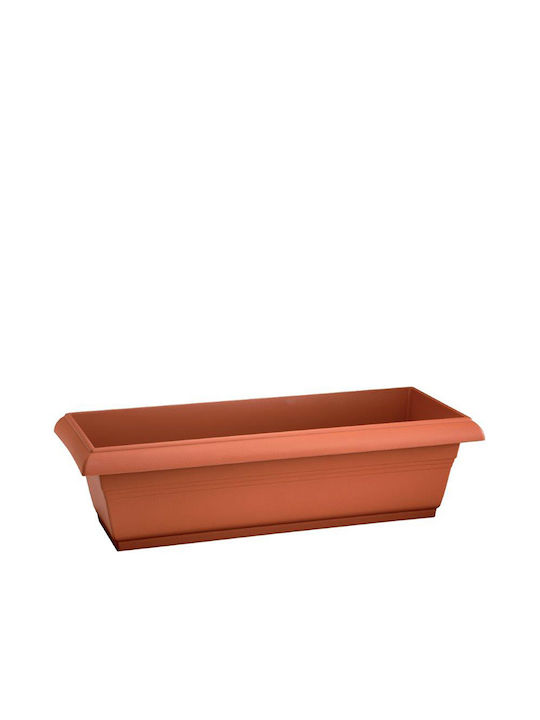 Atmosphera Festone Ζαρντινιέρα Πλαστική Τερακότα 50x20x16εκ.