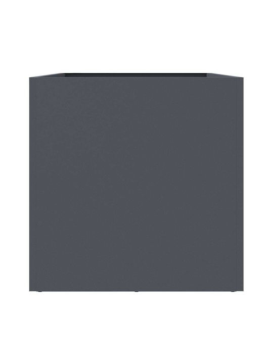 vidaXL Blumenkasten Kunststoff Charcoal 62x29x30cm.
